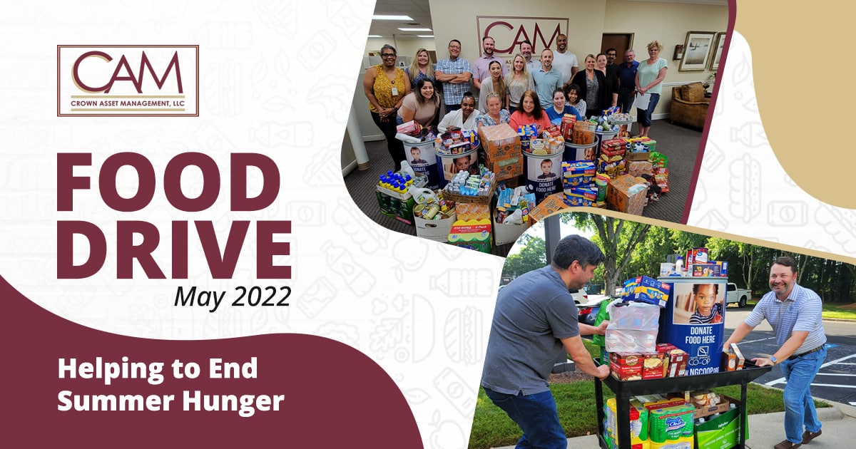 Food Drive May 2022 | Crown Asset Management