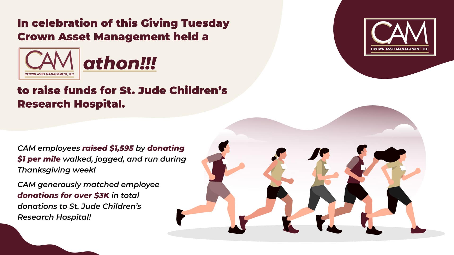 CAM Marathon for raising fund CAM Marathon for raising fund