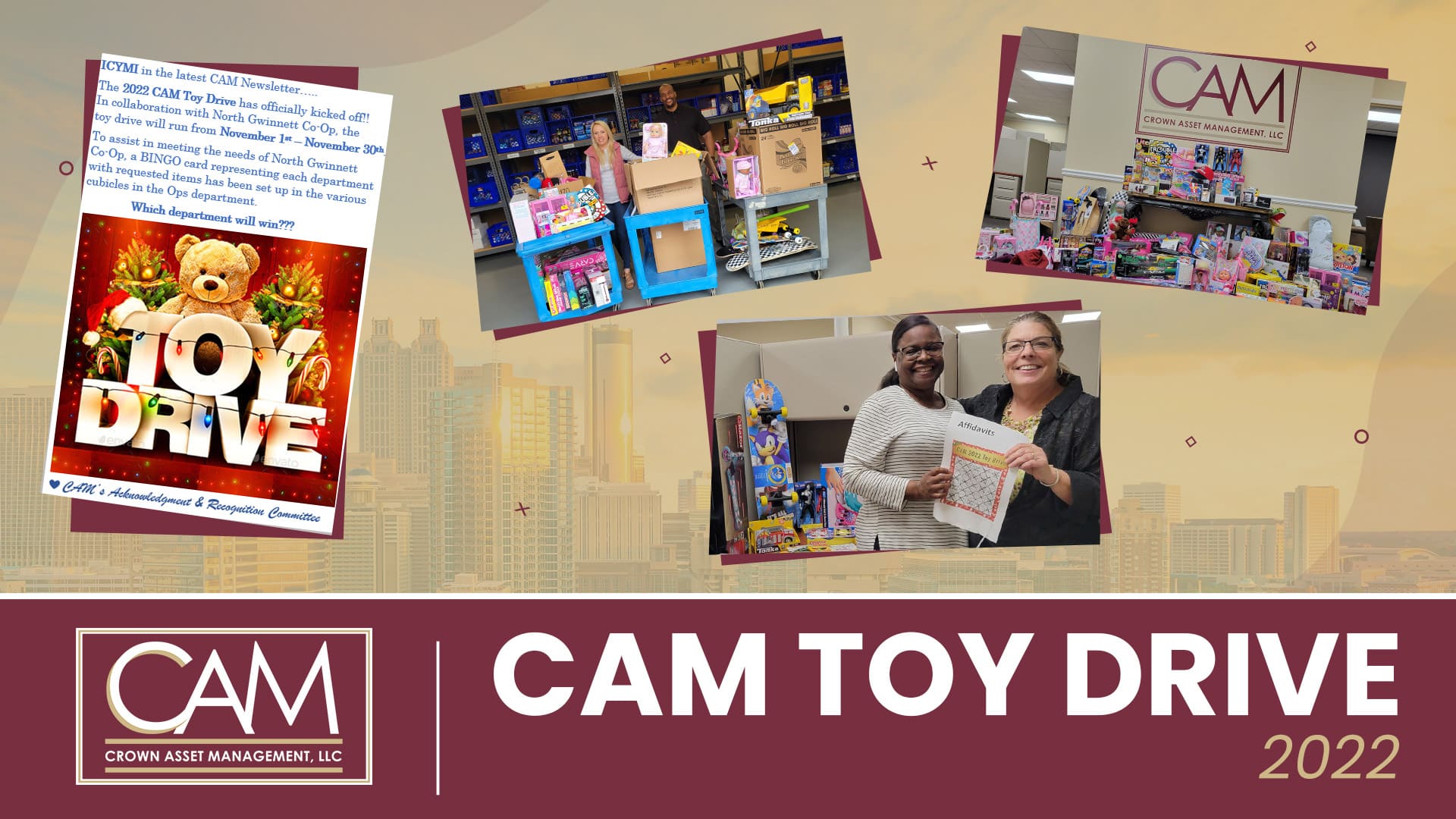CAM Toy Drive 2022 CAM Toy Drive 2022